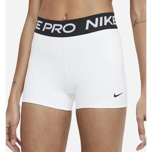 BUNDLE: White Nike Pros- size s and Pink lululemon hottie hot shorts - size 4